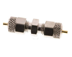 4x2 Nickel plated Brass Straight Push-on Fitting [2 Pieces]