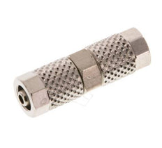 5x3 Nickel plated Brass Straight Push-on Fitting [2 Pieces]