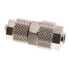8x6 & 6x4 Nickel plated Brass Straight Push-on Fitting [2 Pieces]