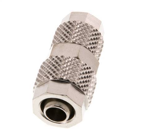 8x6 & 6x4 Nickel plated Brass Straight Push-on Fitting [2 Pieces]
