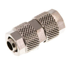 8x6 Nickel plated Brass Straight Push-on Fitting [2 Pieces]