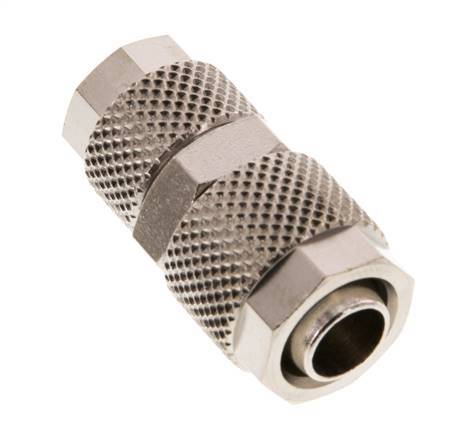 10x8 & 8x6 Nickel plated Brass Straight Push-on Fitting [2 Pieces]