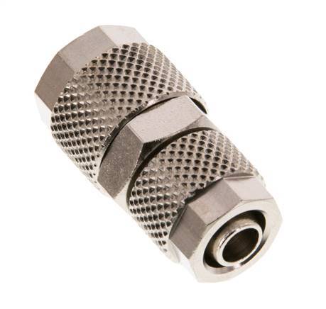 10x8 & 8x6 Nickel plated Brass Straight Push-on Fitting [2 Pieces]
