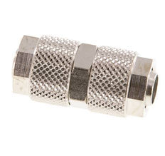 10x8 Nickel plated Brass Straight Push-on Fitting [2 Pieces]