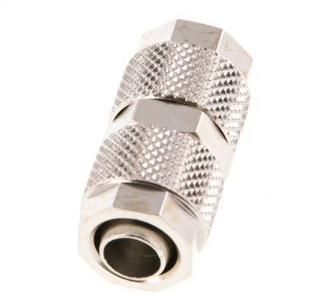 10x8 Nickel plated Brass Straight Push-on Fitting [2 Pieces]