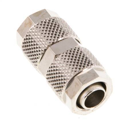 10x8 Nickel plated Brass Straight Push-on Fitting [2 Pieces]