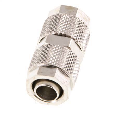 10x8 Nickel plated Brass Straight Push-on Fitting [2 Pieces]