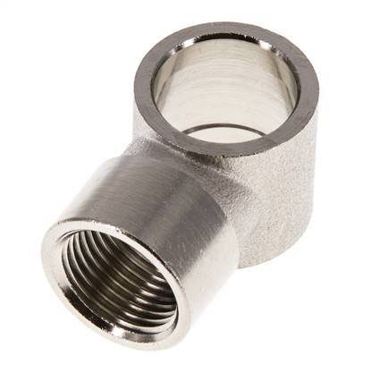 G3/8'' Nickel plated Brass Banjo Fitting with Female Threads [2 Pieces]