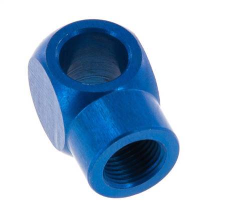 G1/8'' Aluminum Banjo Fitting with Female Threads [2 Pieces]