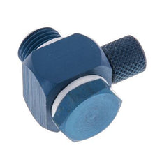 4.3x3 & G1/8'' Aluminum Banjo Push-on Fitting with Male Threads with O-ring Rotatable [10 Pieces]