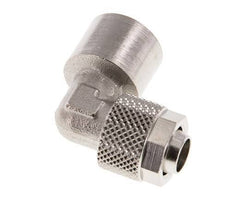 10x8 & G1/4'' Nickel plated Brass Elbow Push-on Fitting with Female Threads [2 Pieces]