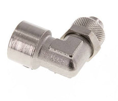 12x10 & G3/8'' Nickel plated Brass Elbow Push-on Fitting with Female Threads [2 Pieces]