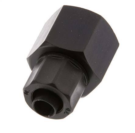 10x8 & G3/8'' Aluminum Straight Push-on Fitting with Female Threads [2 Pieces]