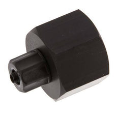 6x4 & G1/2'' Aluminum Straight Push-on Fitting with Female Threads