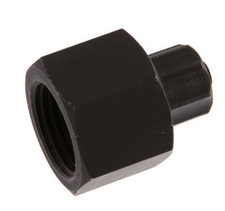 8x6 & G1/2'' Aluminum Straight Push-on Fitting with Female Threads