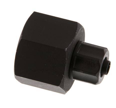 8x6 & G1/2'' Aluminum Straight Push-on Fitting with Female Threads