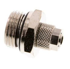 8x6 & G1/2'' Nickel plated Brass Straight Push-on Fitting with Male Threads NBR [2 Pieces]