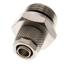 10x8 & G1/2'' Nickel plated Brass Straight Push-on Fitting with Male Threads NBR [2 Pieces]
