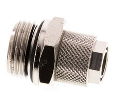 12x10 & G1/2'' Nickel plated Brass Straight Push-on Fitting with Male Threads NBR [2 Pieces]
