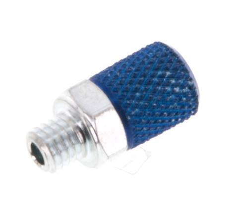 4.3x3 & M5 Aluminum Straight Push-on Fitting with Male Threads [5 Pieces]