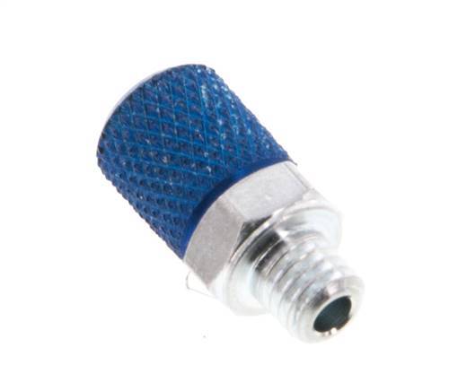 4.3x3 & M5 Aluminum Straight Push-on Fitting with Male Threads [5 Pieces]