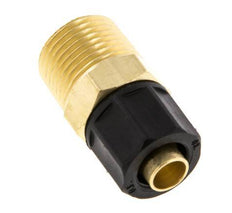 10x8 & 3/8''NPT Brass Straight Push-on Fitting with Male Threads