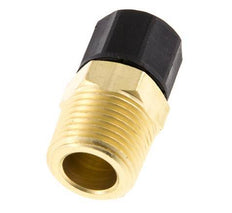 10x8 & 3/8''NPT Brass Straight Push-on Fitting with Male Threads