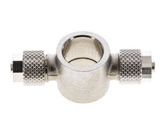 6x4 & G1/4'' Nickel plated Brass Banjo Tee Push-on Fitting [2 Pieces]