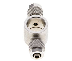 6x4 & G1/4'' Nickel plated Brass Banjo Tee Push-on Fitting [2 Pieces]