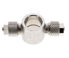 6x4 & G1/4'' Nickel plated Brass Banjo Tee Push-on Fitting [2 Pieces]