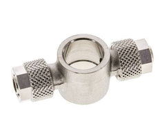 8x6 & G1/4'' Nickel plated Brass Banjo Tee Push-on Fitting [2 Pieces]