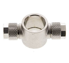 8x6 & G3/8'' Nickel plated Brass Banjo Tee Push-on Fitting