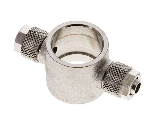 8x6 & G1/2'' Nickel plated Brass Banjo Tee Push-on Fitting