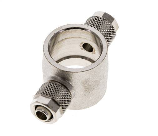 8x6 & G1/2'' Nickel plated Brass Banjo Tee Push-on Fitting