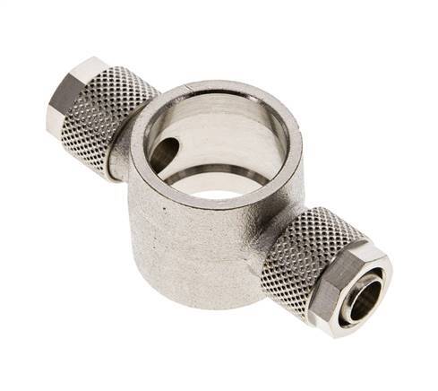 10x8 & G1/2'' Nickel plated Brass Banjo Tee Push-on Fitting
