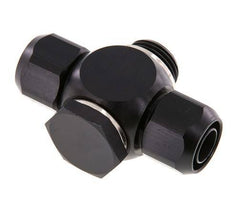 17.6x13 & G1/2'' Aluminum Banjo Tee Push-on Fitting with Male Threads with O-ring [5 Pieces]