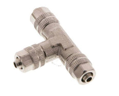 4.3x3 Nickel plated Brass Tee Push-on Fitting [2 Pieces]