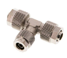 8x6 & 6x4 Nickel plated Brass Tee Push-on Fitting [2 Pieces]