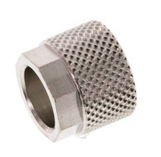 10x8mm (M14x1) Nickel-plated Brass Union Nut [10 Pieces]