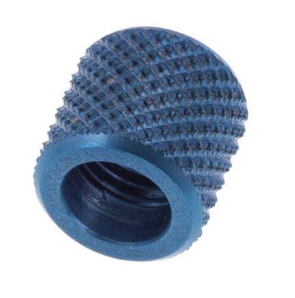 6x4mm (M8x1) Aluminium Union Nut [10 Pieces]