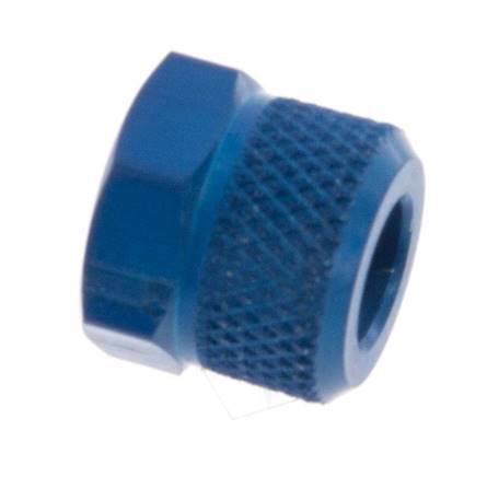 6x4mm (M10x1) Aluminium Union Nut [10 Pieces]