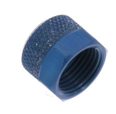 8x6mm (M12x1) Aluminium Union Nut [10 Pieces]