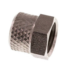 6x4mm (M10x1) Stainless Steel Union Nut [2 Pieces]