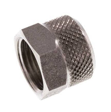 8x6mm (M12x1) Stainless Steel Union Nut [2 Pieces]