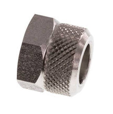 8x6mm (M12x1) Stainless Steel Union Nut [2 Pieces]