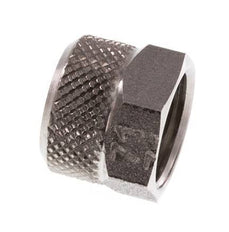 8x6mm (M12x1) Stainless Steel Union Nut [2 Pieces]