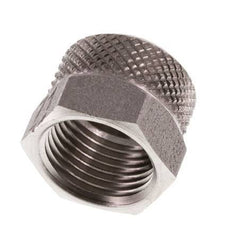 8x6mm (M12x1) Stainless Steel Union Nut [2 Pieces]