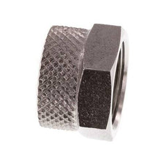 10x8mm (M14x1) Stainless Steel Union Nut