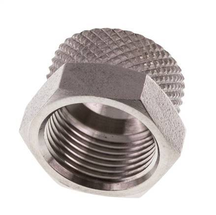 10x8mm (M14x1) Stainless Steel Union Nut