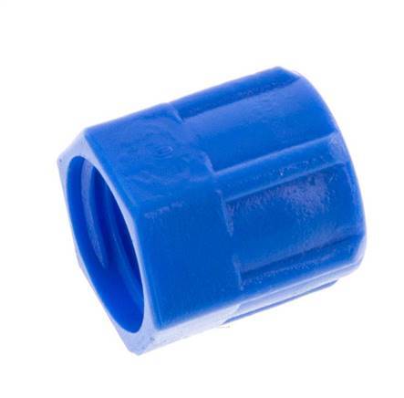 6x4mm (M10x1) PVC Union Nut [50 Pieces]